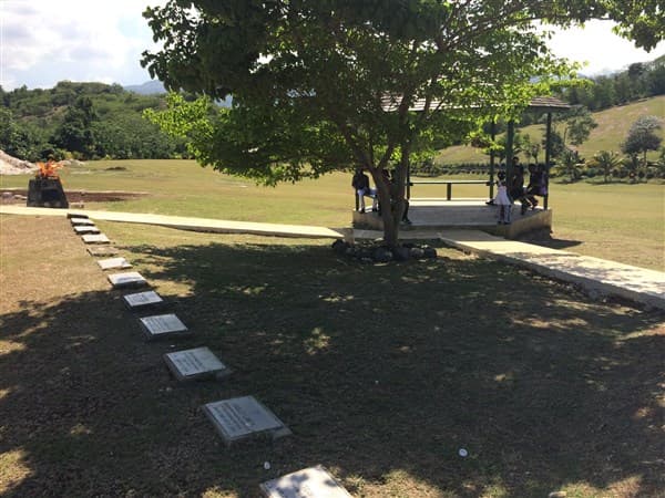 The path of remembrance stones